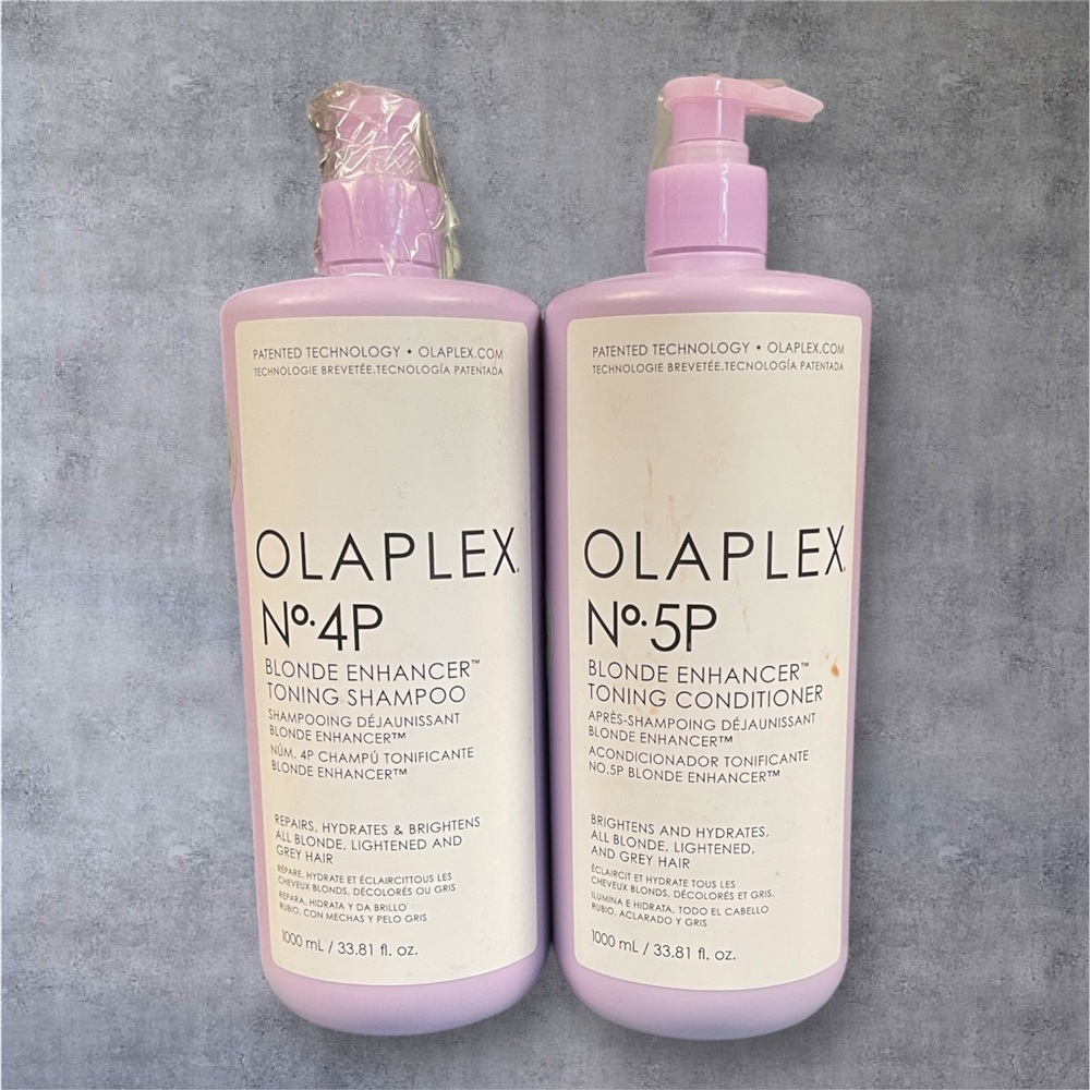 NEW! Olaplex 4P & 5P Blonde Toning Shampoo & Conditioner